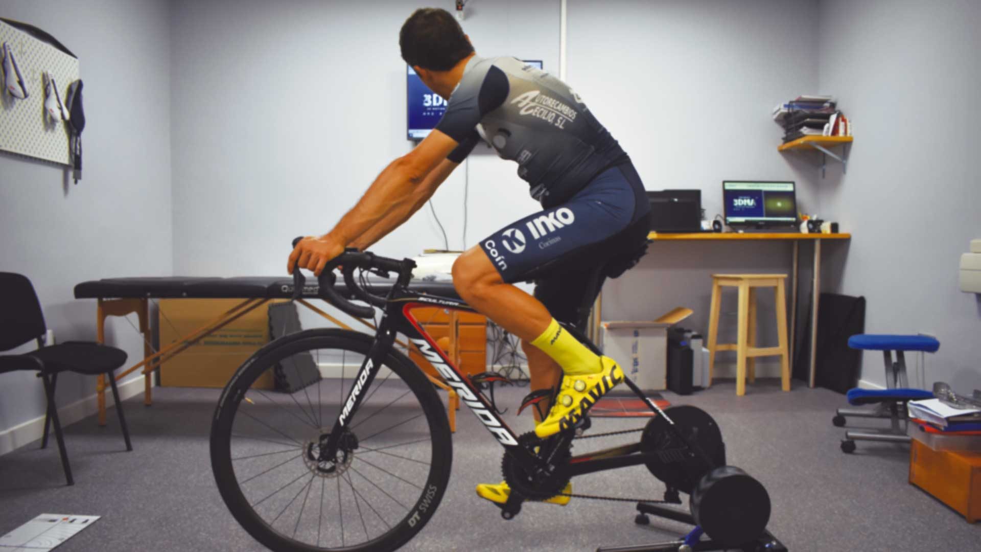 Biomecánica ciclista en Málaga